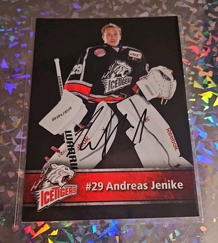 Del eishockey autogrammkarte - eishockey,