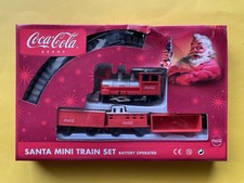 COCA COLA Eisenbahn SANTA Mini