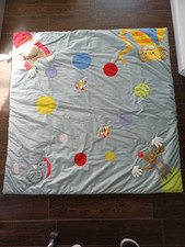 Spiel Teppich Ikea 118x118 blau gebraucht