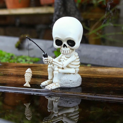 Halloween statue angeln - statue,