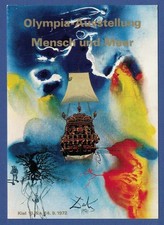 Pr.-Ganzsache Olympia-Ausstellung Mensch u. Meer in Kiel 1972