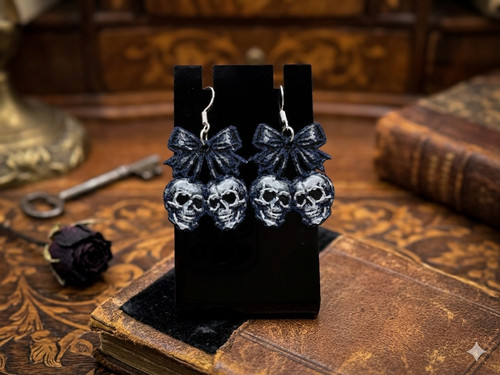 Gothic totenkopf kirschen - gothic,