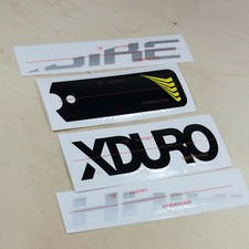 Dekor Xduro für Batterieskidplate HB-S11 Farbe: schwarz silber gelb