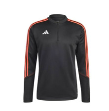 Adidas Training Sweat Top Tiro Essentials in Schwarz-Orange IT3582