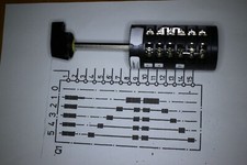 Schalter Nockenschalter Sälzer  S-212-643956 6 Ebenen 6 Stufen NOS