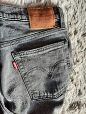 Levis 501, Damen Jeanshose, Weite 27, Länge 30 in grau
