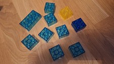 Lego Duplo Glasbausteine Transparente Bausteine 10 STÜCK TOP
