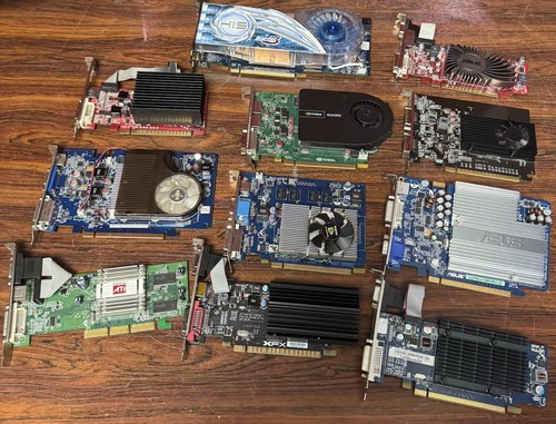 12x grafikkarten konvolut ati - 12x,