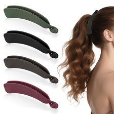 Bananenspange Haare, 4 Stück