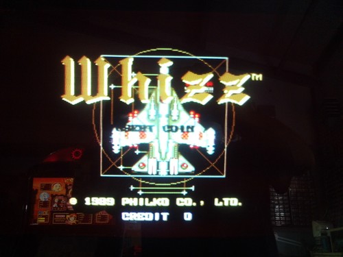 Vintage whizz arcade pcb - whizz, "