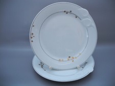 Hutschenreuther 2 Kuchenteller Chloe Fleuron Rivoli Frühstücksteller Dessert