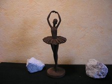 Ballerina Deko Figur in Rost
