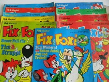 10x Comic Sammlung - Fix und Foxi (mit Tim Und Struppi) - Jahrgang 24+25+26