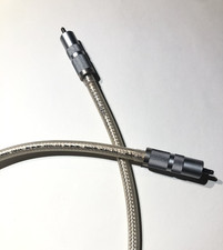 Oyaide FTVS510 – 5N Reinsilber Koaxialkabel (75 Ω) - CINCH – Hochwertig