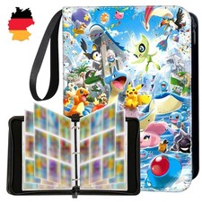 Sammelalbum für 900 Pokemon Karten 9- Pocket Sammelmappe Ordner Heft XXXL DE