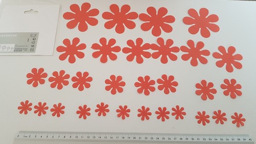 Ikea utatriktad papier - papier, deko