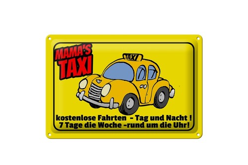 Blechschild spruch 30x20 - blechschild,