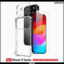 Northjo 3 in 1 Clear Case +