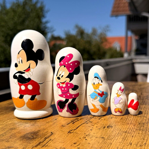 Disney matroschka holzfiguren - matroschka,