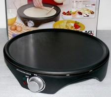 KW GT-CPM-01 Diät Grill Crêpes Crepes Gerät 34cm Pfann kuchen Fladenbrot 1400 W