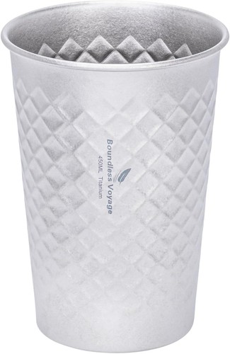 Titanbecher 450ml leichteste - titanbecher,