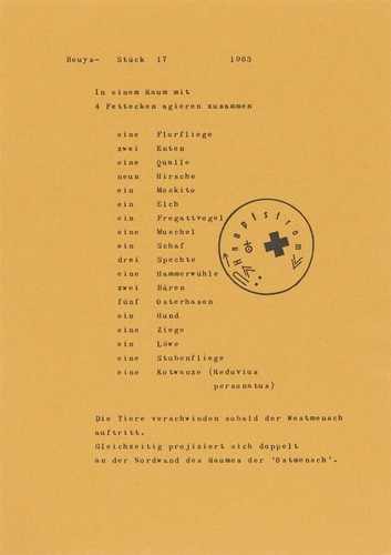 Joseph beuys handsigniert - joseph,