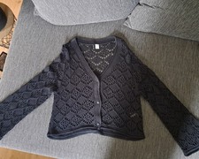 Strickcardigan Lochcardigan