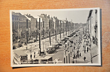 AK Berlin Unter den Linden zur Olympiade 1936 Flaggen mit Hakenkreuz, Busse