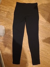 Schwarze Damenleggings Größe