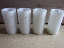 Vier Kerzen /  Batteriebetrieben / Deko / QVC