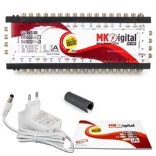 SAT Multischalter 17-8 Switch Verteiler 8 Teilnehmer 4 Satellit TV 4K HD Digital