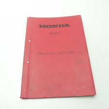Honda CB 550 F Ersatzteilkatalog Ersatzteilliste Teile Katalog Handbuch C0554