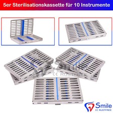 Sterilisationskassetten 5x Desinfektionswanne zur Aufbewahrung von Instrumenten