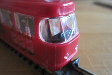 Modell Strassenbahn Tatra unmotorisiert , rollfähig auf Spur N Gleis