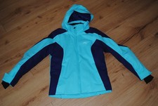 Kinder Ski Jacke der Extra Klasse von Lasse Kjus - Größe 152 dunkelbau / türkis