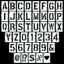 42 Stück Schablonen