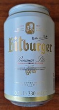 Bierdose | Bitburger Pils | 0,33 L leer | German Export Edition