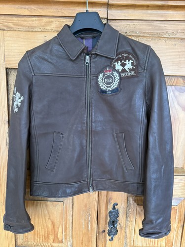 Martina leder jacke - martina, braun