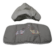 roba Sitzverkleinerer, Hochstuhleinlage 'Jumbotwins', 2-teiliges Sitzkissen