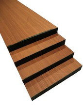 1x Mahagoni Holz nachhaltig SaRaiFo B-Ware 83x21cm x 50mm