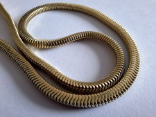 Vintage Schlangenkette Massiv  Stempel"Double XX" Halsschmuck Choker Edel 