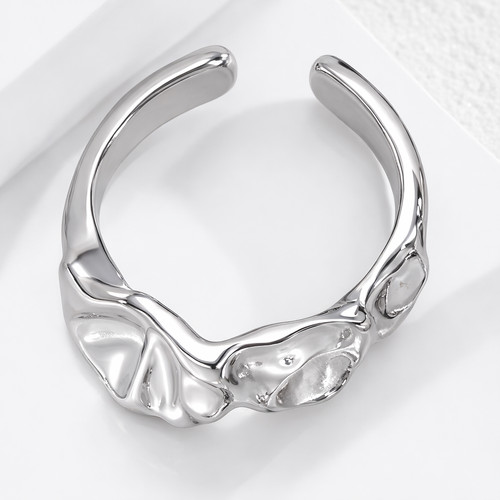 Damenring silber offen - silber,