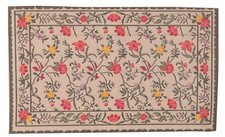 Puppenhaus Blumen Teppich 16,5