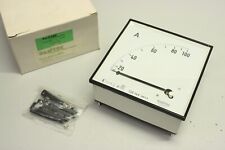 PANTEC CDE 144 0-100A 138x138mm Anzeige Amperemeter Messgerät CDE144 OVP