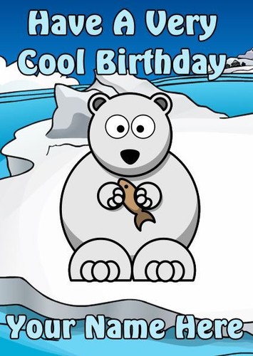 Have cool birthday eisbär - a,