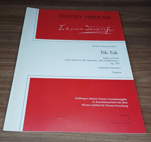 Johann strauss tik tak - strauss, tik-tak