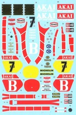 Decal Pool 1/12 Yamaha YZR 500