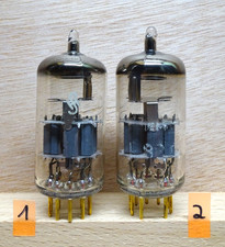 2X: SIEMENS E88CC | GUT ✅ gold pins Tubes Röhre ( CCa 6922 )