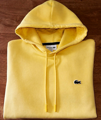 Lacoste hoodie classic fit - lacoste,