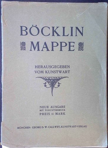 Böcklin mappe kunstwart - böcklin, mappe.